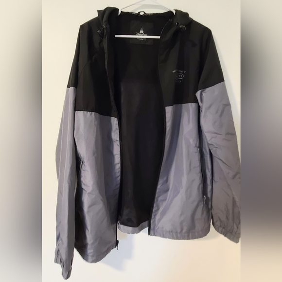 Disney World 1971 Windbreaker Jacket Black/Grey/Small - Picture 6 of 7